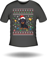 T-Shirt Hund Weihnachten
