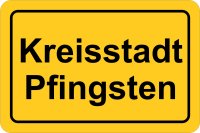 Fahrzeugsticker "Kreisstadt Pfingsten"