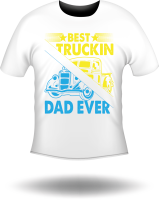 T-Shirt Truckin Dad