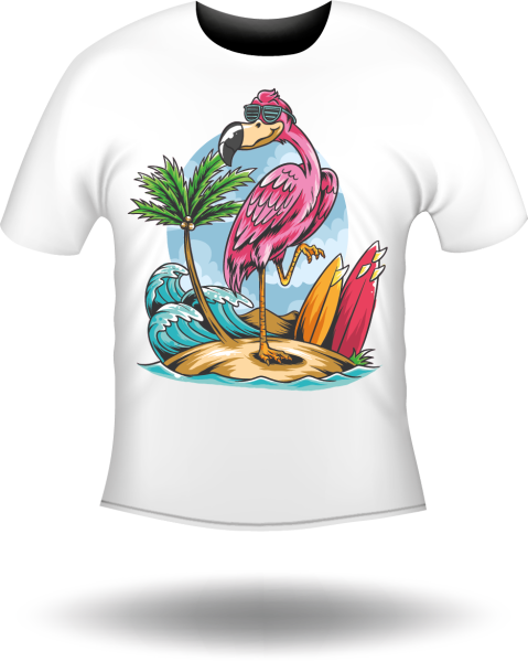 T-Shirt Flamingo